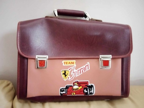 Cartella scuola vintage anni - scuola,