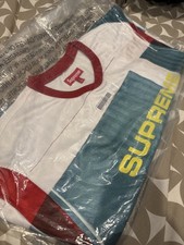 Maglia calcio Supreme X Damien Hirst Shark taglia XL extra large nuova 