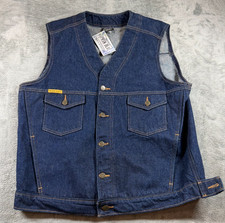 Gilet denim Prison Blues made