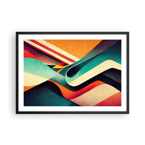 Poster 70x50cm astrazione - 70x50cm,