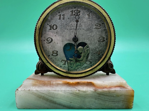 Orologio tavolo marmo - tavolo, su
