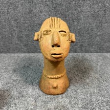 African Tribal Terracotta Head