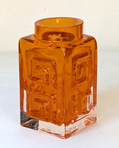 Vaso mandarino chiave greca