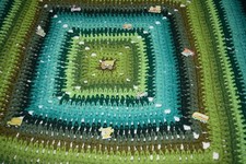 Copertina neonato uncinetto