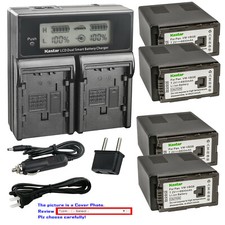 Kastar battery lcd - dual, fast