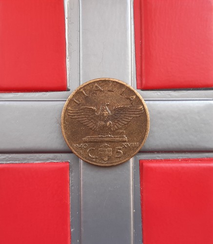 5 centesimi 1940 - (£), xviii