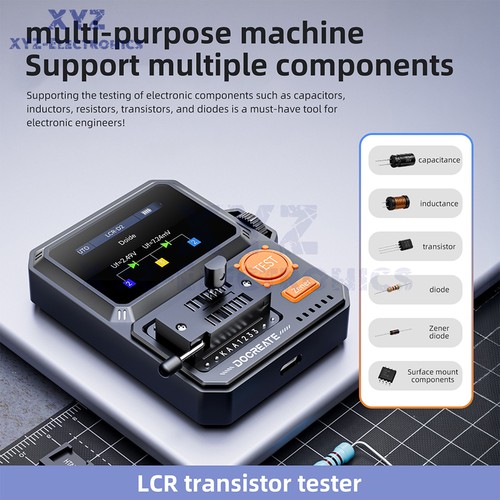 Lcr transistor tester - lcr-d2,