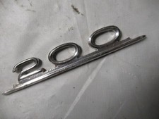 MERCEDES 200 - Logo / scritta in metallo - Ricambio usato
