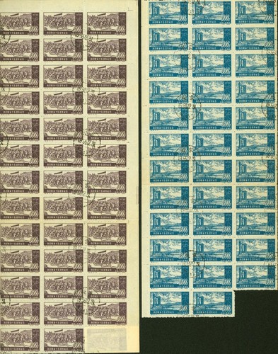 Cina 1952 francobolli usati - francobolli,