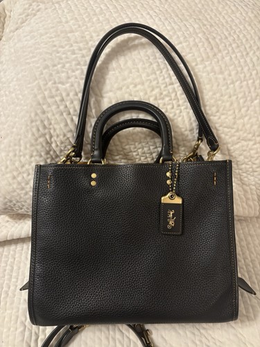Borsa coach rogue nera in - rogue,