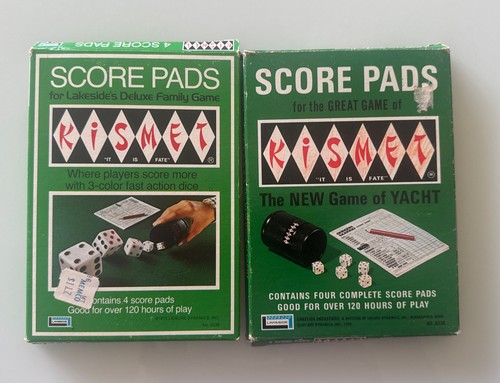 Lotto score pad gioco kismet - score,