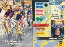 STEFANO DANTE ,CANTINA TOLLO-CO.BO.-N.76-R@R@ CARD CICLISMO MERLIN 96-NEW