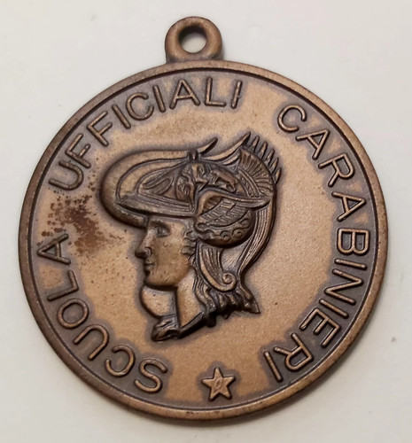 Medaglia bronzo scuola - medaglia, in