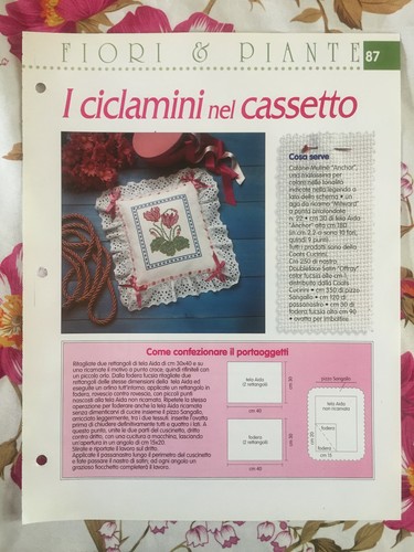 Schema punto croce ricamo - croce,