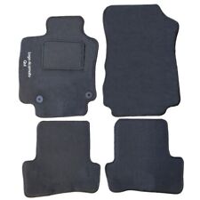 TAPPETINI AUTO SAGOMATI CON LOGO, IN MOQUETTE NERA, PER CLIO SERIE 4 CON 2 CLIP