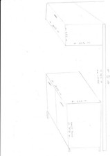 Elegante mobile soggiorrno legno laccato