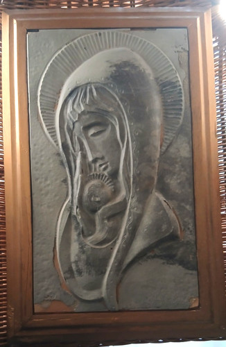 Antico quadro madonna col - antico,