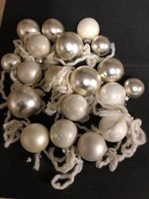 ASSORTIMENTO ADDOBBI PALLE DI NATALE VINTAGE