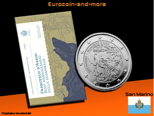 Euro san marino - 2026, 800