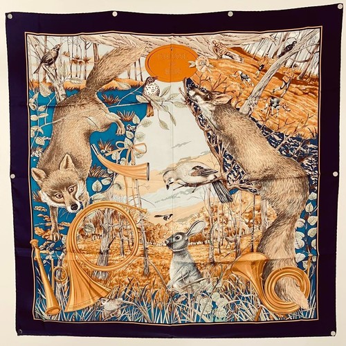 Sciarpa hermes chasse bois - chasse, au
