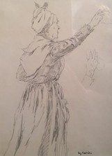 Eugène Cartier -Pencil