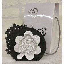 Icona legno e pietra 13 cm