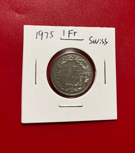 1975 suisse confoederatio - suisse,