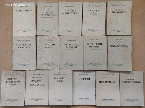 Lotto volumi biblioteca - volumi,