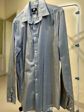 Camicia H&M grigia taglia M slim fit easy iron