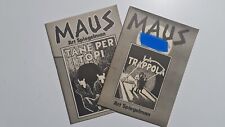 FUMETTI - MAUS ART SPIEGELMAN EINAUDI STILE LIBERO - LA TRAPPOLA E TANE PER TOPI