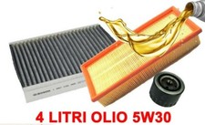 KIT 3 FILTRI TAGLIANDO OLIO