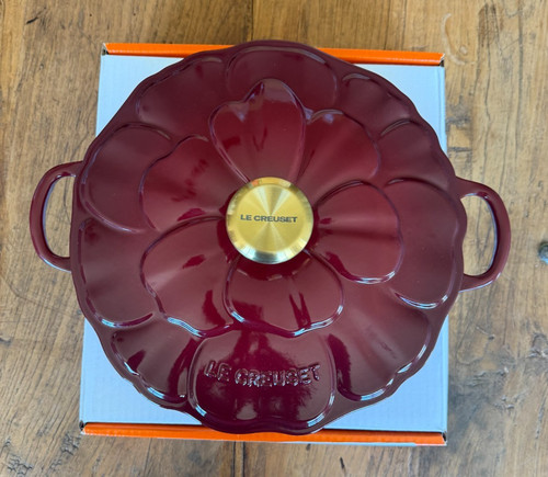 Casseruola bassa con petali - , in
