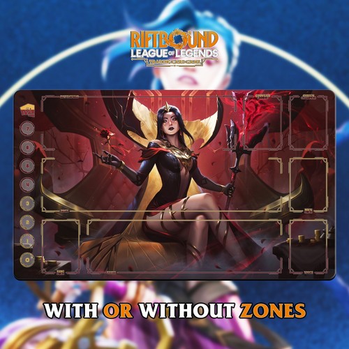Riftbound lol tcg playmat - lol,
