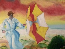 Pittura olio tela - pittura, su