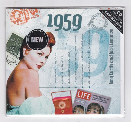 Musica 1959 original hit - cd,