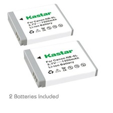 2x Kastar Battery for Canon