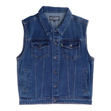 Gilet MCS Denim blu scuro Taglia XL