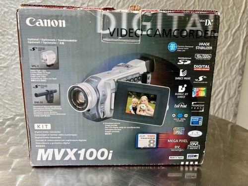 Canon mvx100i mini - dv, /
