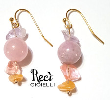 orecchini unisex con pietre