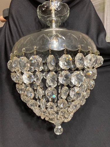 Lustre cristal verre - verre, en