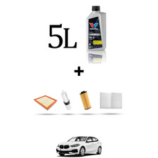 HOFFCAR Kit tagliando 4 FILTRI