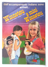 Pubblicita' Bambola Mini Winnetou Giocadag Old Advertising Vintage 1982 (T7)