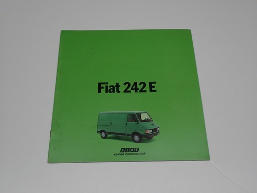 Fiat 242 depliant - e,