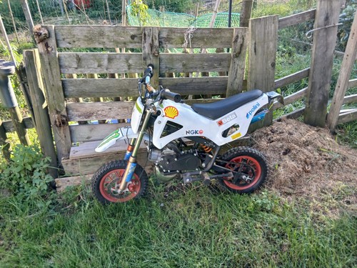Minimoto cross 50cc - , biancha