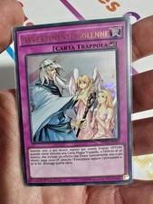 CARTA YU-GI-OH AVVERTIMENTO