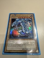 Drago bianco occhi blu ultra rara, 1a edizione, SDBE-IT001