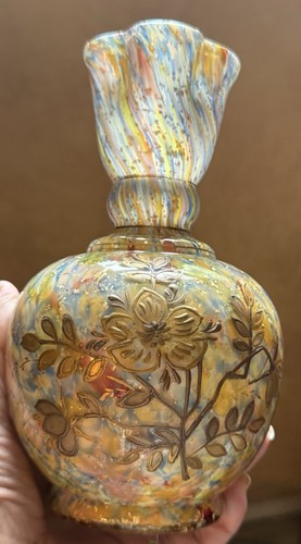 Antico vaso vetro artistico - vaso,