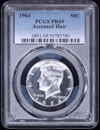 1964 proof kennedy mezzo - 1964,