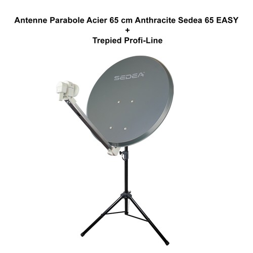 Antenne parabole acier - parabole, 65