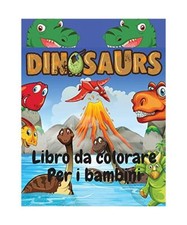 Dinosauri libro da colorare